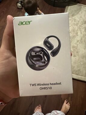 Acer Black TWS OHR510 Wireless Ear-Hook Headset